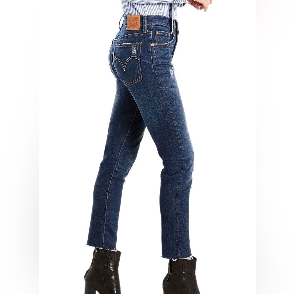 Levi’s 501 Skinny Jeans in “Song For Forever” size 25